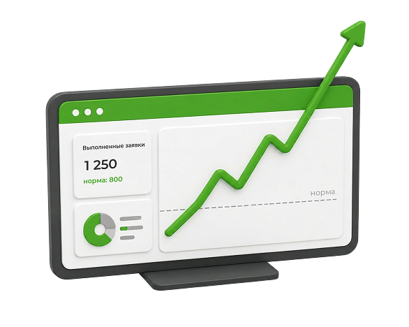 Схема работы Okdesk
